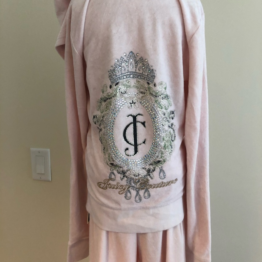 Juicy Couture Light Pink Jogger Set